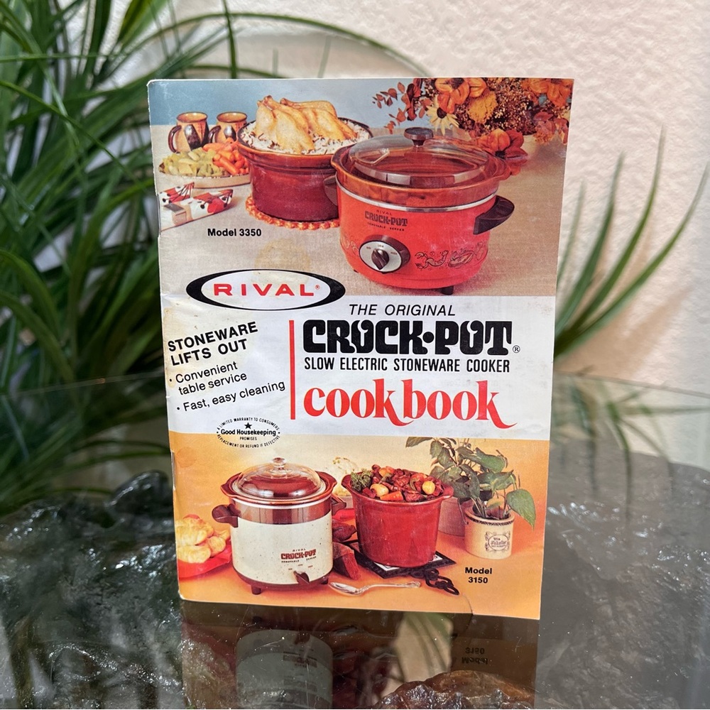 💥Vintage💥 RIVAL The Original Crock-Pot Slow Electric Stoneware Cooker Cookbook